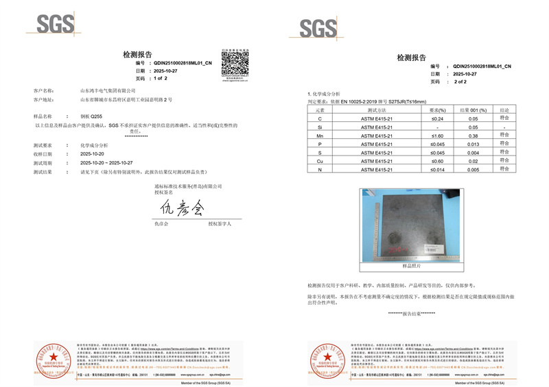 SGS TEST REPORT